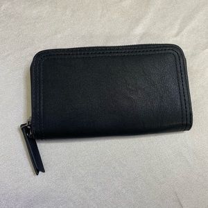 Universal Thread black vegan leather wallet